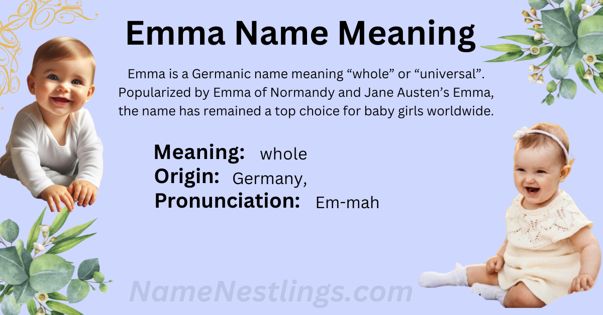 Emma Name Meaning