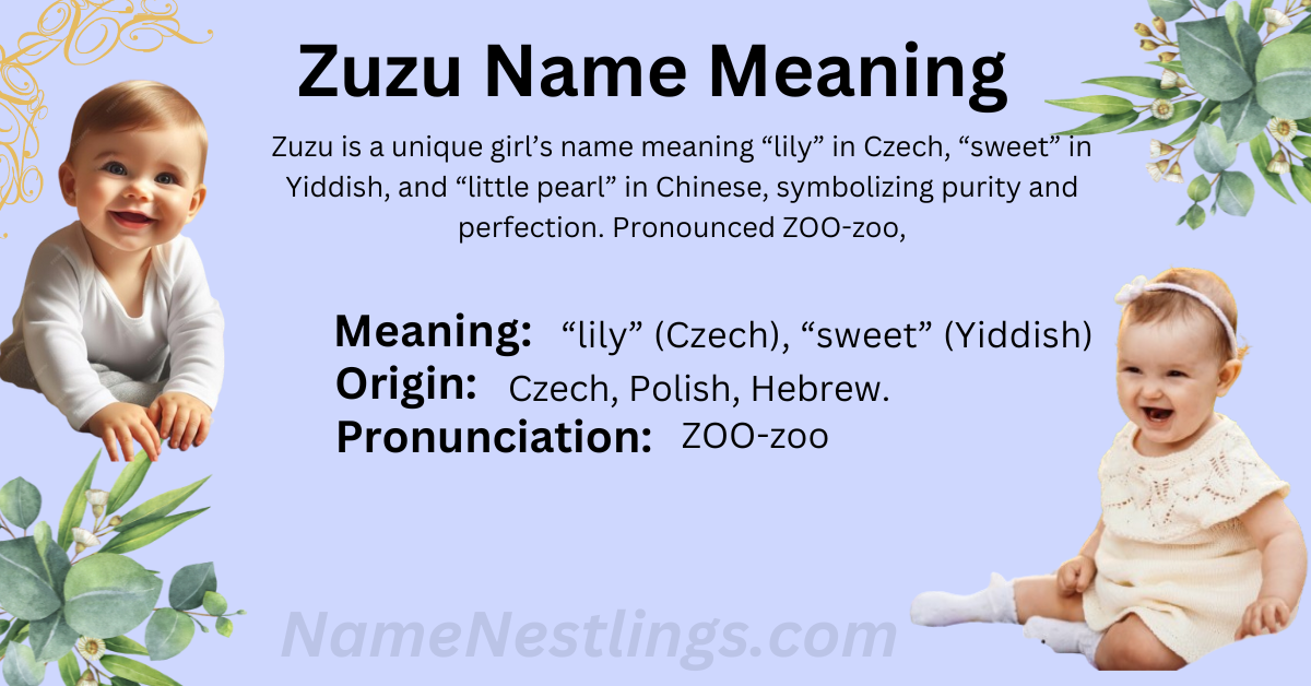 Zuzu Name Meaning