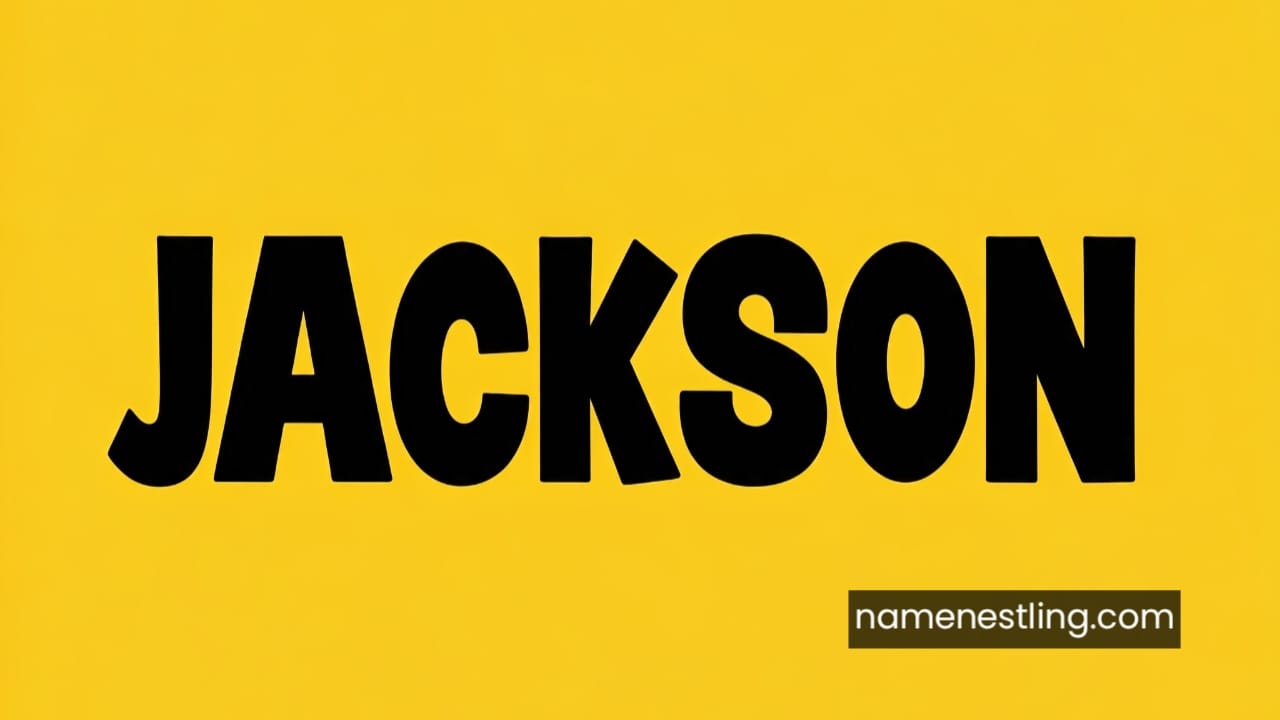 Jackson Name Popularity in the USA