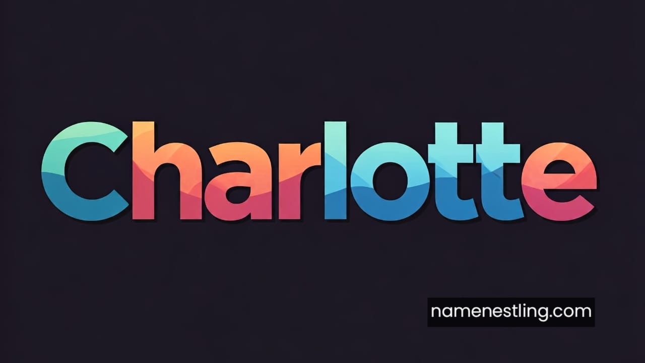 how do you spell charlotte